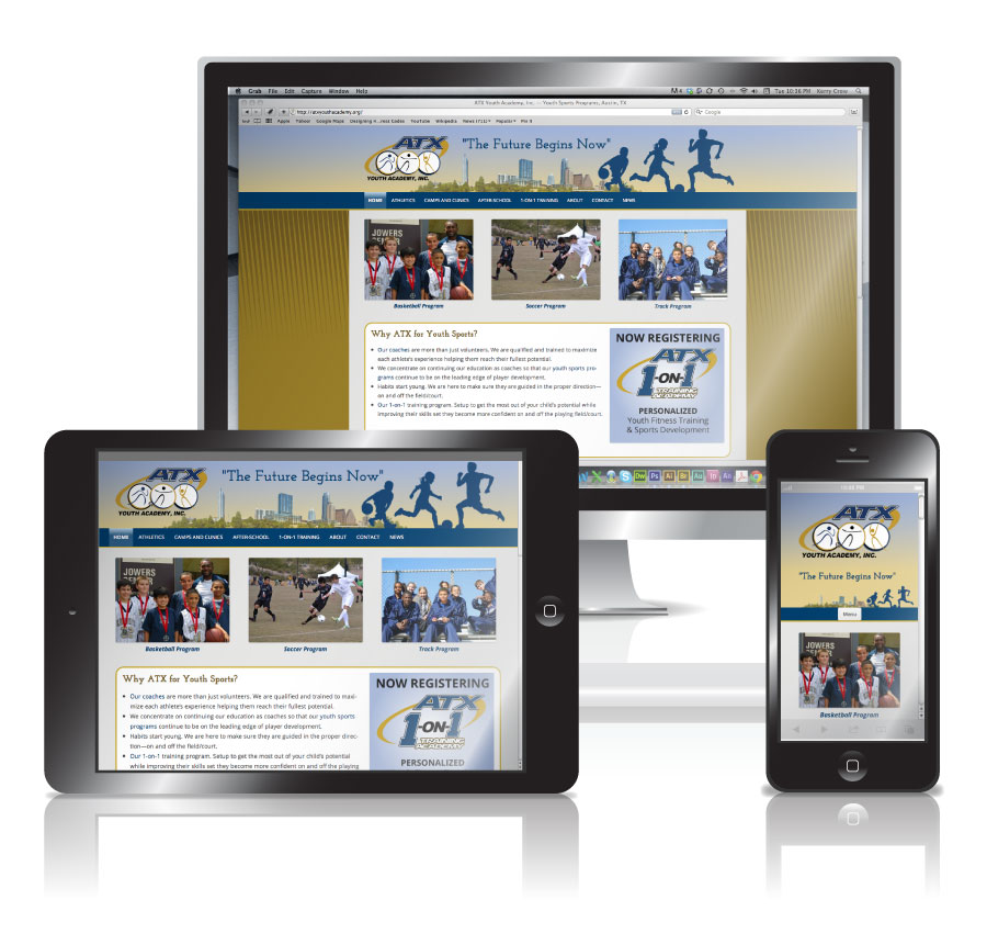 Sports Club Responsive Wordpress Site