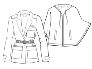 Women's Jacket Illustrations