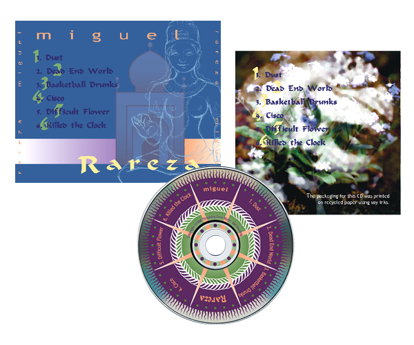 Miguel CD Packaging