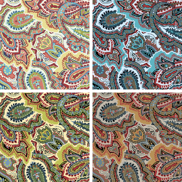 Textile Pattern Recolor