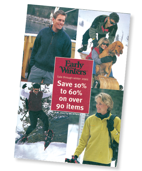 Early Winters Catalog Front Page