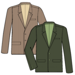 Men's Sportcoats Illustration