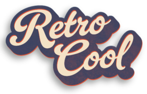 Retro-type graphic element.